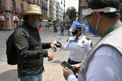 Sheinbaum dijo que no hay condiciones para pasar al siguiente semáforo.  (Foto: AFP)